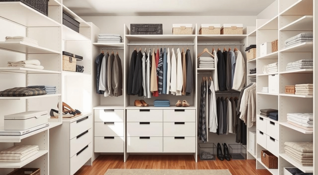closet organization tips