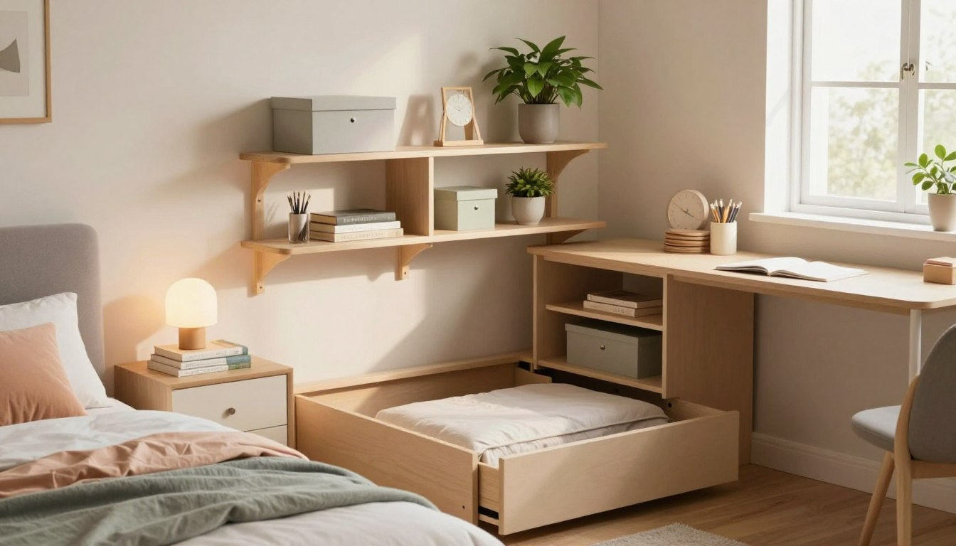 Small Bedroom Storage